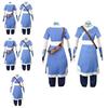 Vibrant Blue Katara Cosplay Dress From Avatar The Last Airbender For Halloween Parties