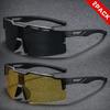 2 Stück Übergroße Bunte Sportsonnenbrille - Wraparound-Design, UV400 Unisex Komfort-Passform für Radfahren, Wandern & Outdoor