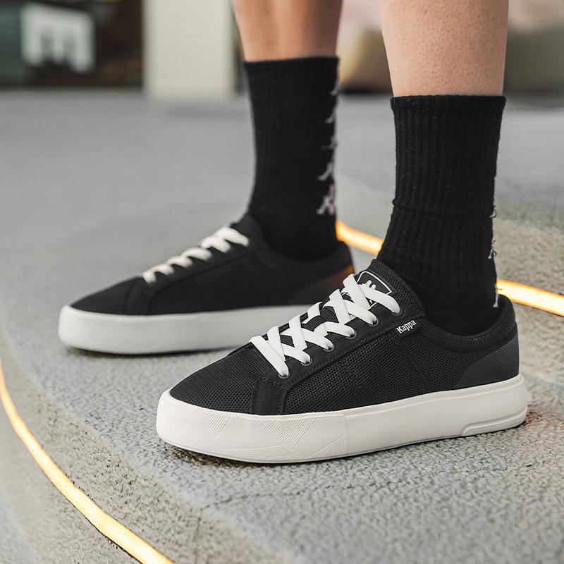 Kappa Classic Retro Comfortable Stylish Simple Versatile Trendy Design Low-Top Sneakers Men sneakers Black K0EX5CC17CJ-990