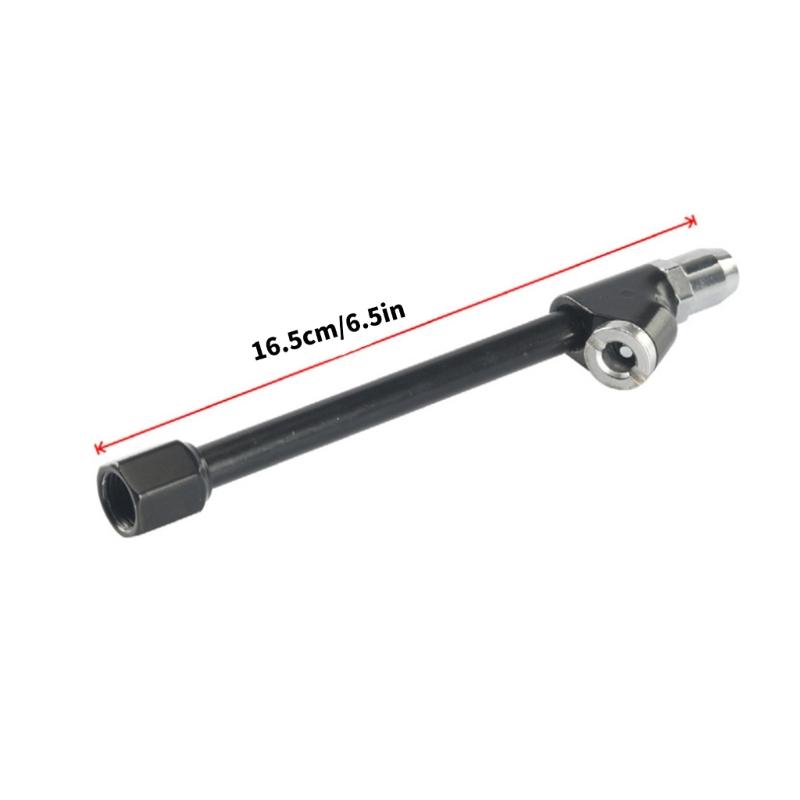 Double Head Air Chuck Tires Chucks Tire Inflator Rod 1/4inch for for Car Truck Bus Tractors
