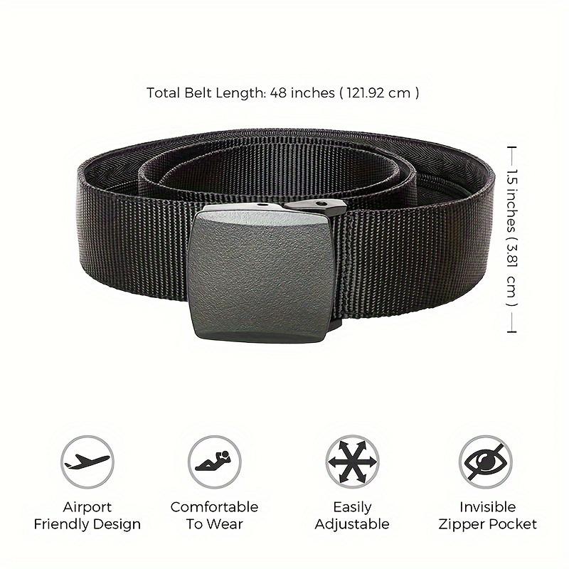 Anti Theft Belt Waist Bag, Portable Hidden Money Strap Belt, Secret Hiding Wallet Belt Waist Bag