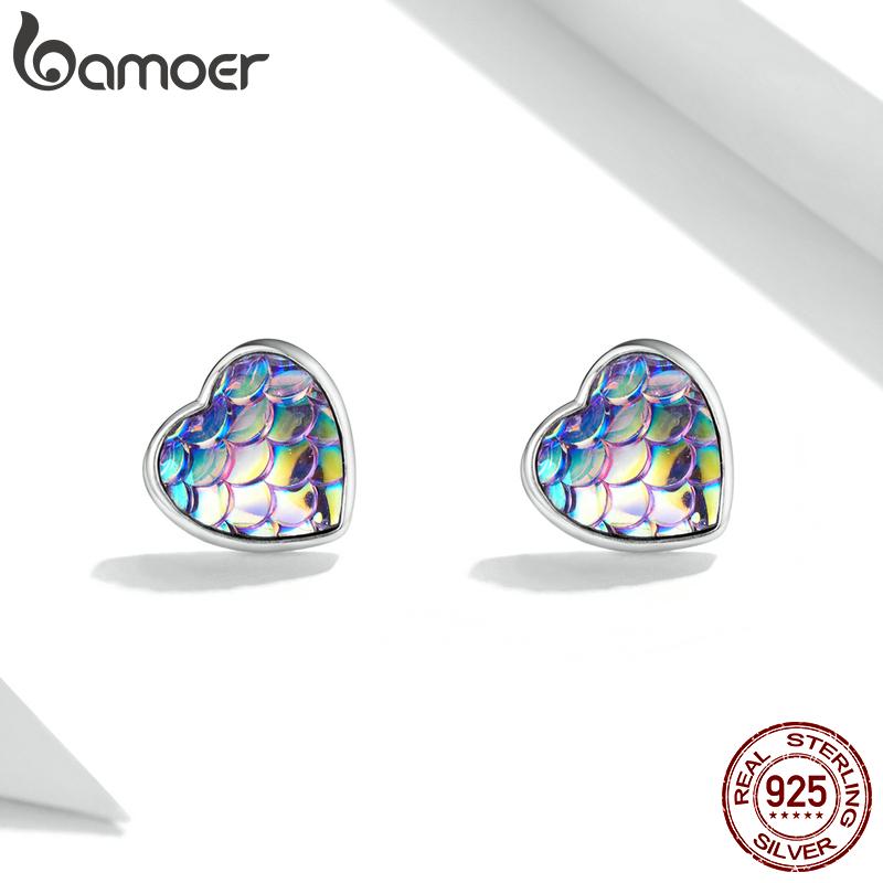 

BAMOER Стерлингового Серебра 925 пробы Красочные Циркон Масло Капля Винтаж Мотылек Подвеска для Женщин Изящные Ювелирные Изделия 925 silver