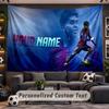 Wall Hanging Tapestry Custom NameLamine Yamal Pattern Personalized Printed Fabric Wall Decor