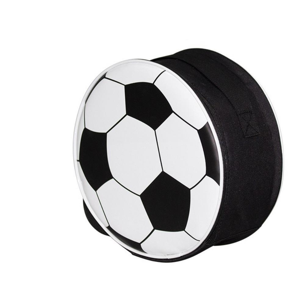 Round Football Lunch Bag Large Capacity Cooler Picnic Bag Popular Soccer Lunch Bag  Picnic