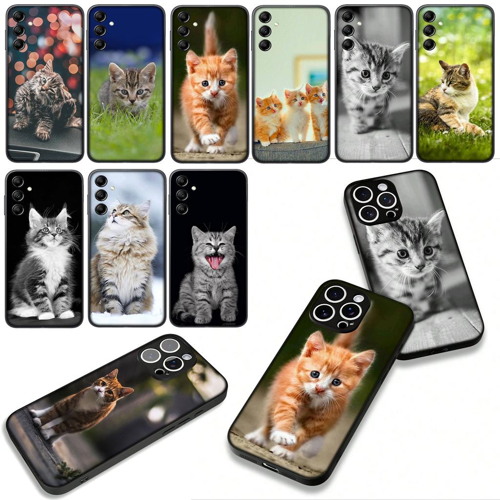 Funny Kitten Cat Phone Cover Case for Xiaomi Redmi Note 15 11 9 10 Pro Plus A5 9A 9T 10A 10C 9C NFC 15C 8T Casing