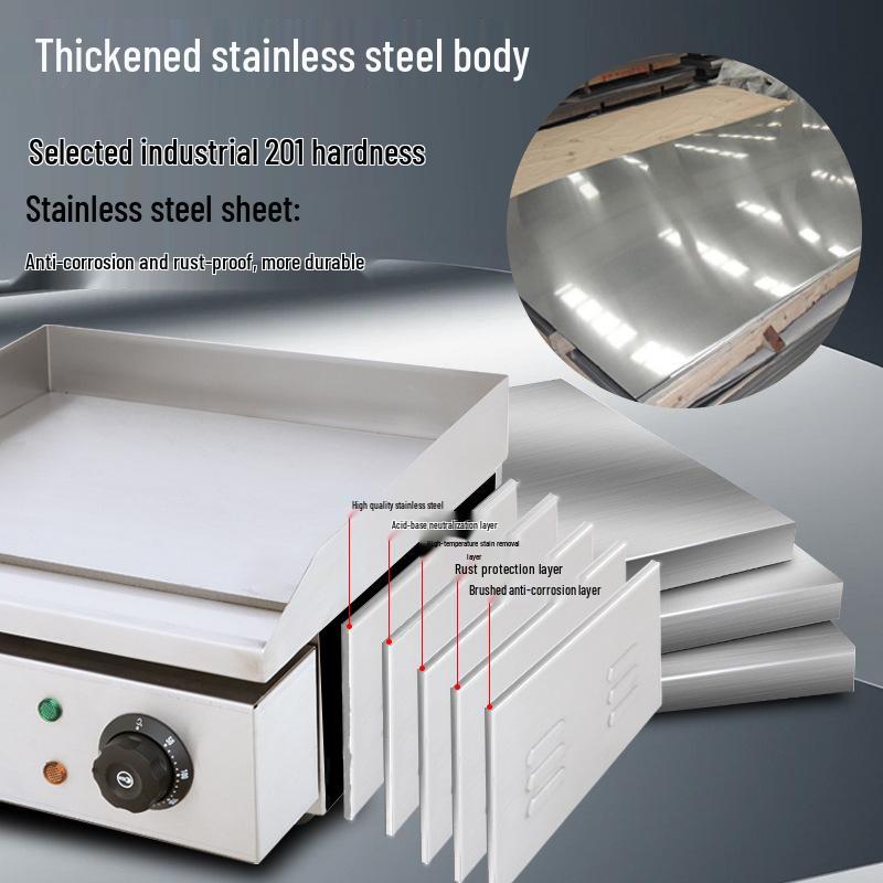 Tuoqi Electric Teppanyaki Griddle for Pancakes & Steaks