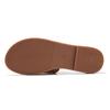New Simple, Comfortable Breathable Fashionable And Versatile Solid Color Light Comfortable Slippers For Women Flat Soft Leather