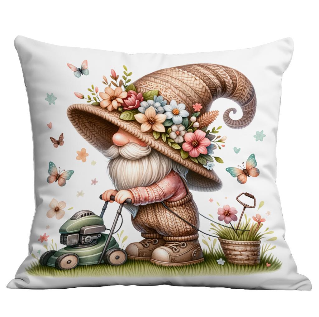 New Watercolor Spring Garden Elf Pillowcase Home Sofa Cushion Pillowcase