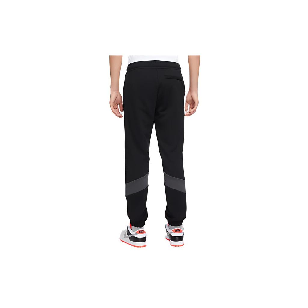 Nike Knitted Sweatpants Men's Black Moderate Sweatpants AT3502-011