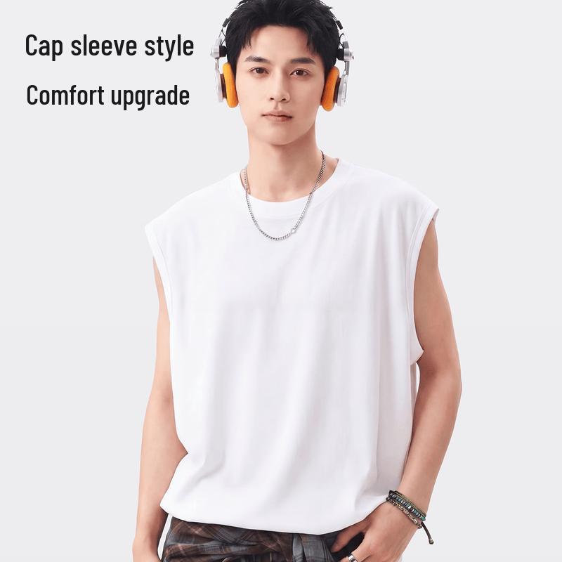 Jeanswest Men's Athletic Sleeveless T-Shirt