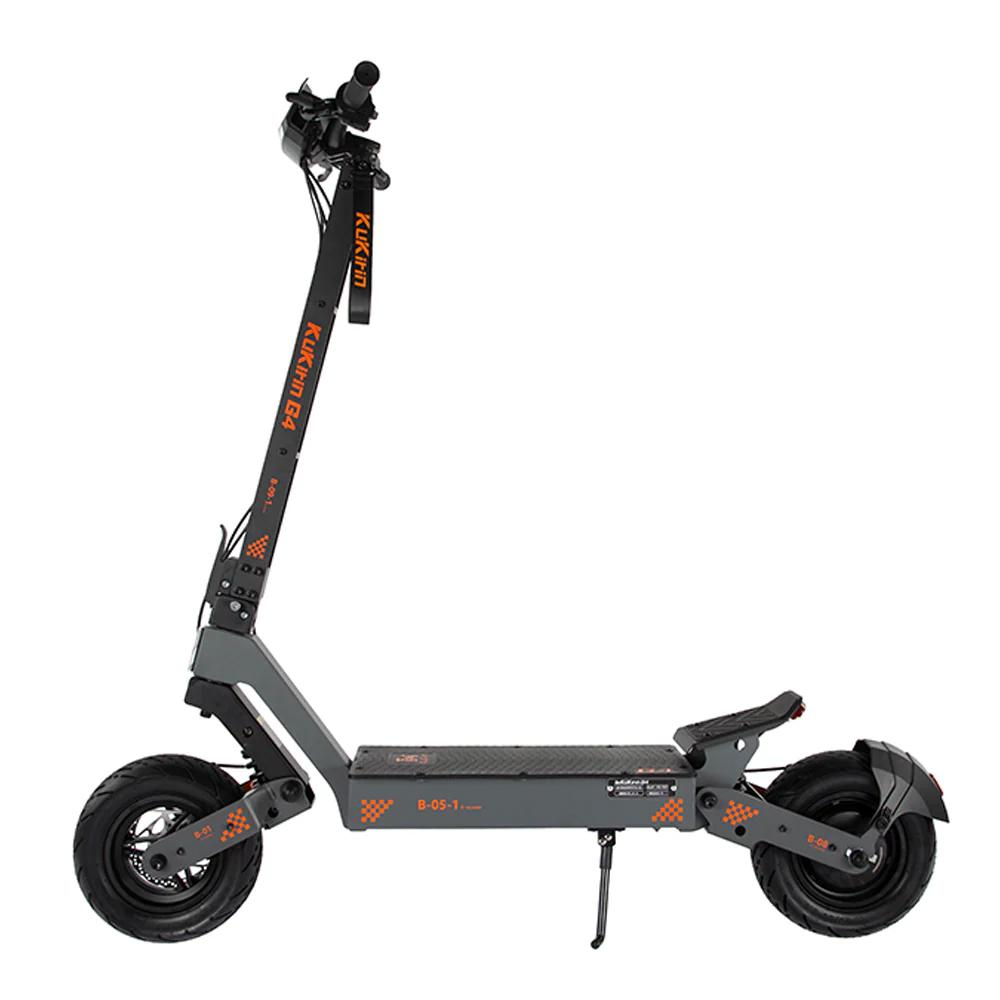 Electric Scooter Kukirin 11" 2000W Motor Adult Electric Scooter 60V 20AH Max Range 75Km Load 120Kg Black G4