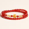 Natural agate optimized citrine beaded bracelet light luxury niche design bracelet high-end fashion jewelry women