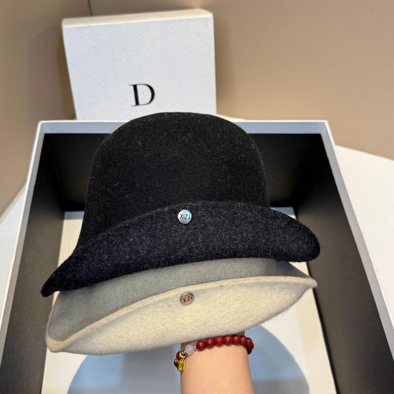 High-Quality Wool Bucket Hat Women - Fall Winter Fashion Casual Sun