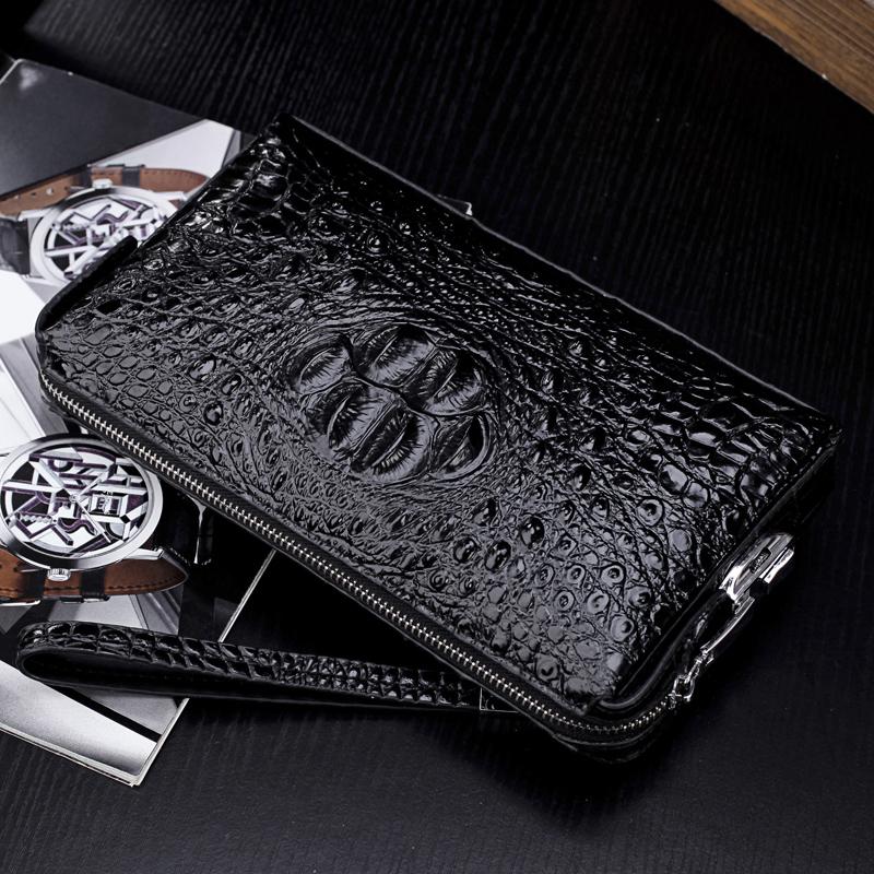 Leather Men's Clutch Bags Long Phone Bags Women's Clutch Bags Coin Purse Credit Card Bag Women's Wallet Men Leather Bag