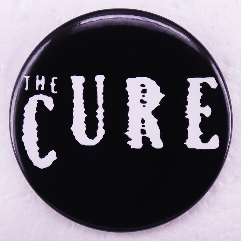 Rock Band Tin Badge Pin