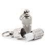 1-6Pcs Dog Cat Storage Tube Anti Lost Address Label Pet Name Address ID Tags Mini Metal Collar Tube Necklace Pendants Collars