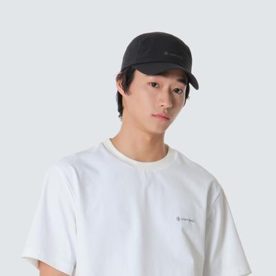 Lightweight Taslan Color-block Cap Black (S26MUFCP74)