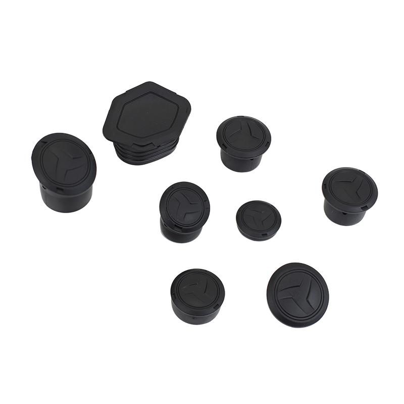 R1300GS Motorcycle Frame Hole Cover Caps Plug Decorative Frame Cap Set For BMW R 1300 GS R 1300GS ADVENTURE ADV 2024 2025
