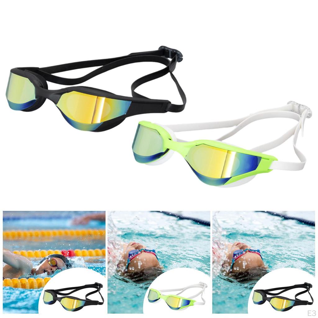 Swimming Goggles Anti Fog for Men Women Lightweight Swim Eyewear Water Sports Outdoor