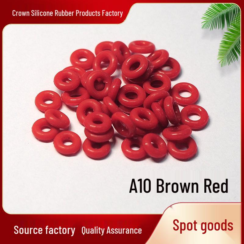 50-Piece Jade Silicone Spacer Rings for Bracelets, Chains, and Necklaces