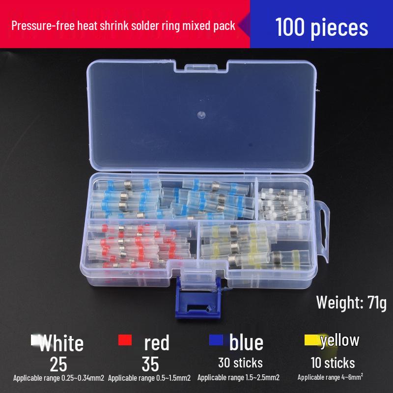 Solderless Waterproof Heat Shrink Wiring Terminal Connector