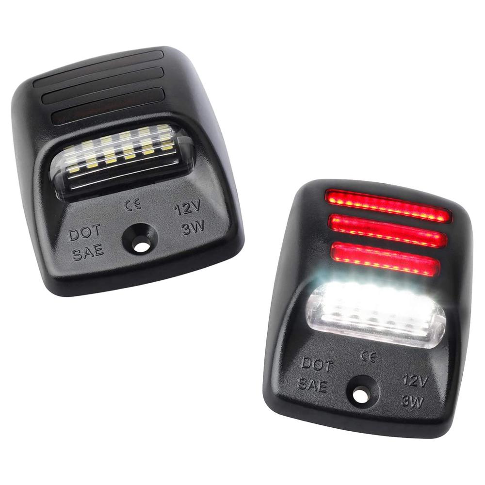 

2pcs CANBUS LED Car Tail License Plate Light For Toyota Tacoma 2005-2015 Tundra 2000-2013 Number Plate Lamp Bulbs Luces 2 Pieces