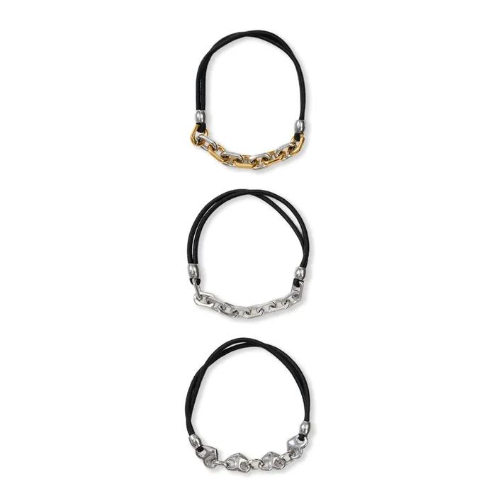 Heart Link Hair Tie 3Piece Set