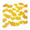 Ginkgo Gelb Herbst Fake Blätter - Hochzeitsfotografie Requisiten, Schaufensterdekoration, Künstliche Herbstlaub Dekoration