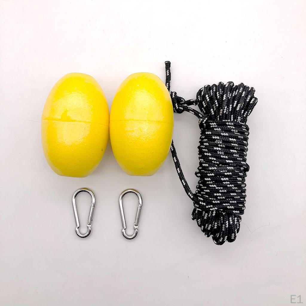 30ft Kayak Tow Rope Floating Throw Drifting Cord Accessories