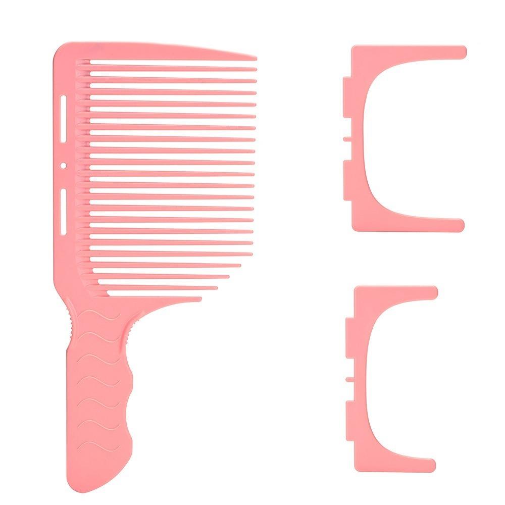3Pcs\set Hair Cutting Barber Fade Comb Arc Design Blending Tool DIY Precision Clipper Comb  Home Use