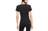 Nike T Shirts Women's Black Crew Neck Moderate Straight Fit DD0589-010