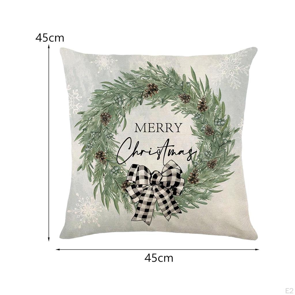 Abstract Ox Sculpture Tabletop Decor for Living Room Bedroom Entrance with Christmas Pillow Cover