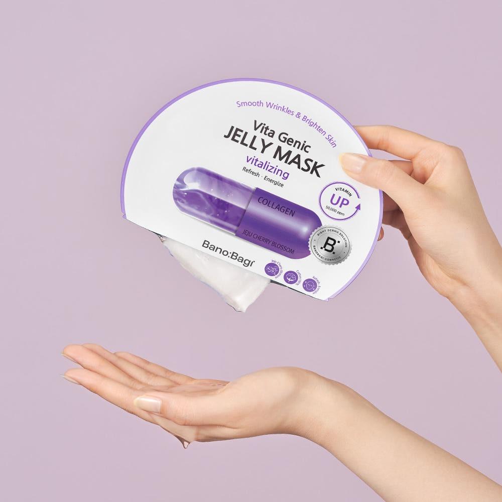 BANOBAGI Vita Genic Jelly Mask Vitalizing Energizing Elasticity 30g X 10 Sheets