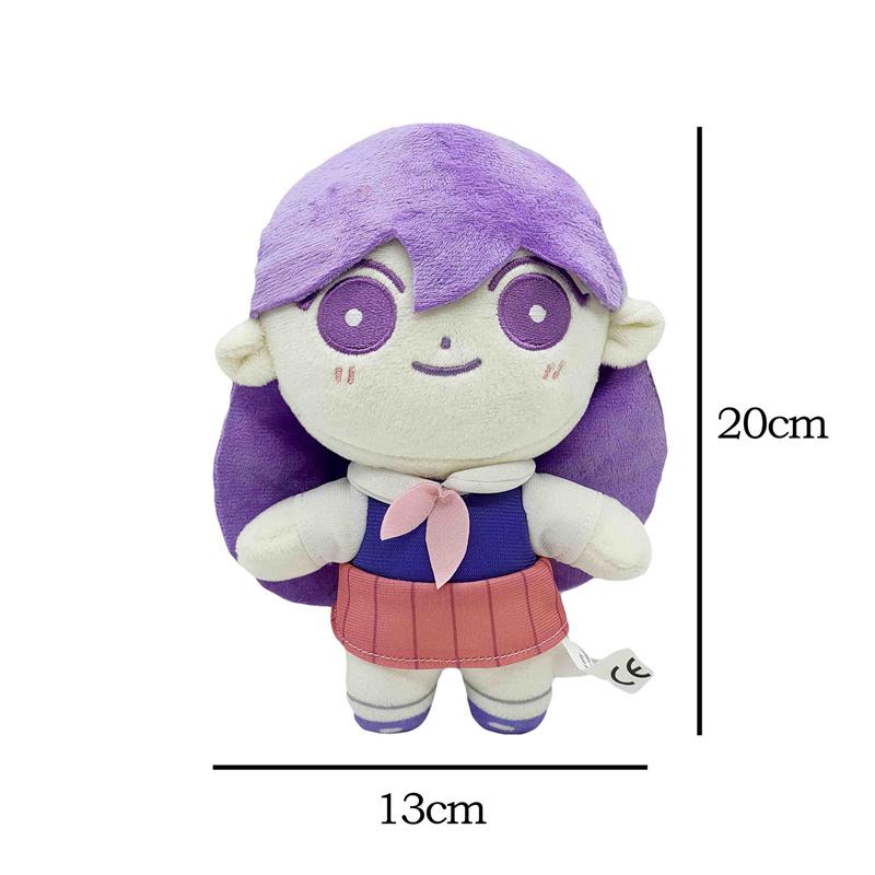 Omori Plush Doll Toy Sunny Basil Aubrey Mari Hero Stuffed Pillow Game Character Plushie Figure Gifts