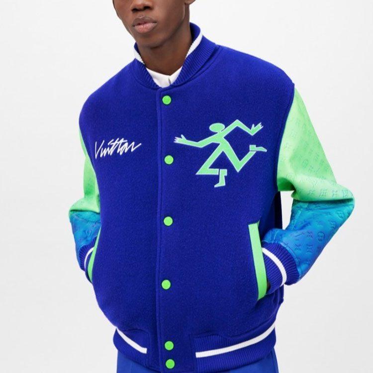 Louis Vuitton Mix Gradient Leather Bomber 1A9UJS