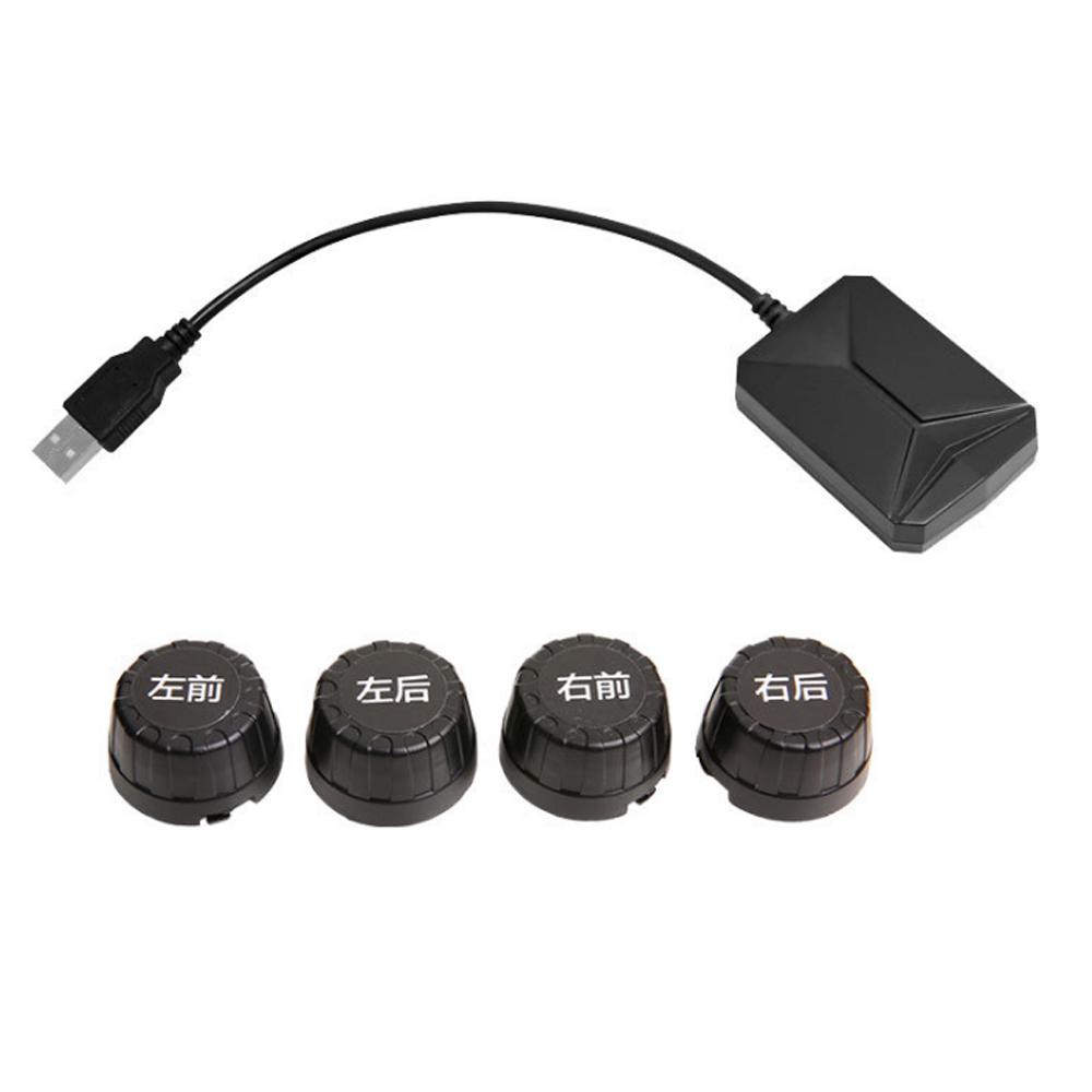 Android USB TPMS for Car Radio DVD Player Tire Pressure Monitoring System Spare Tyre Internal External Sensor