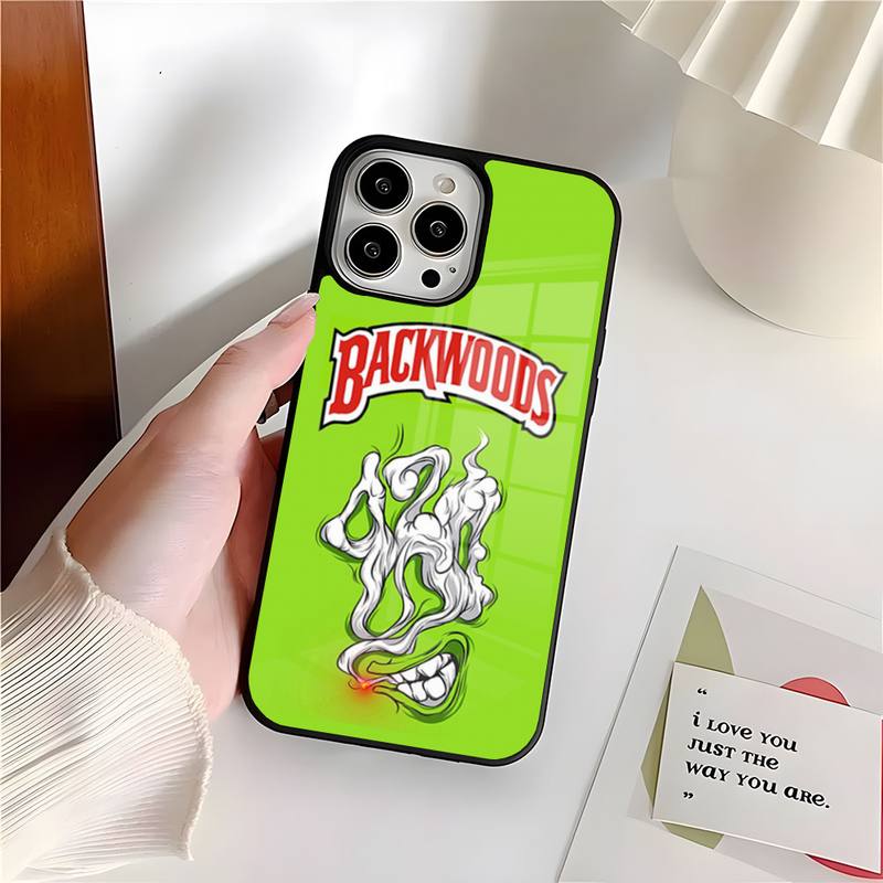 

Backwoods Cigars Phone Case PC+TPU For Apple Iphone 14 Pro 13 11 12 Mini 6 8 7 Plus X Xs XR Max Luxury Design Back Cover 7 or 8 or SE2020