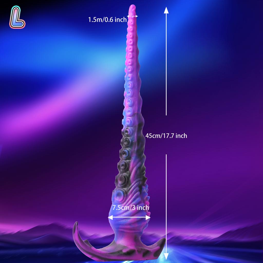 18+ Tentacles Anal Plug Octopus Tentacle Butt Plug for Women Men Gay Long Anal Dildos Silicone Soft Butt Plug Long Dick Sex Toys