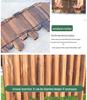 Outdoor Anticorrosive Wooden Garden Fence for Flower Beds and Decoration