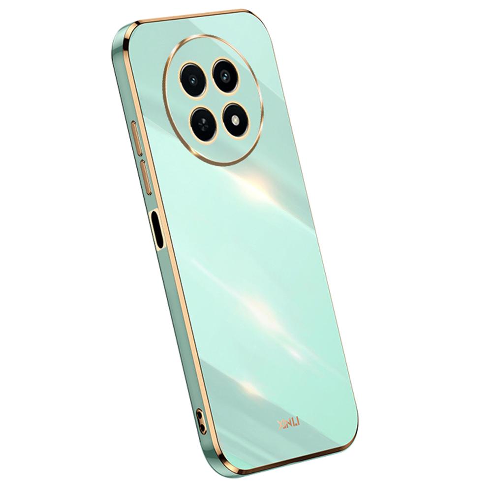 

XINLI Чохол для Realme 12 5G/12x 5G Гальванічний дизайн ТПУ Захисний чохол для телефону від подряпин A