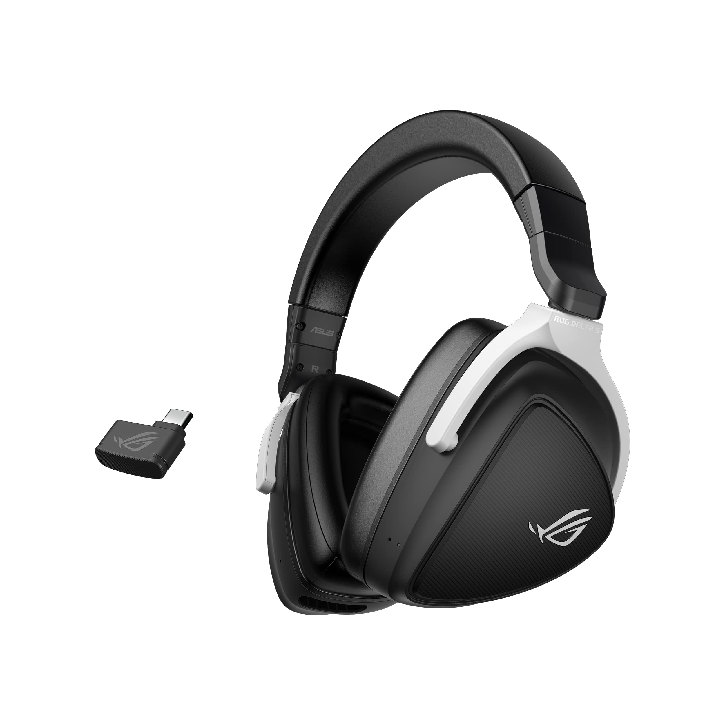 

ASUS ROG Delta S Wireless Gaming Headset Noise Cancelling with AI Beamforming and Bluetooth Dual Wireless 50mm ASUS Essence Fast Standard (AI Mic, чёрный