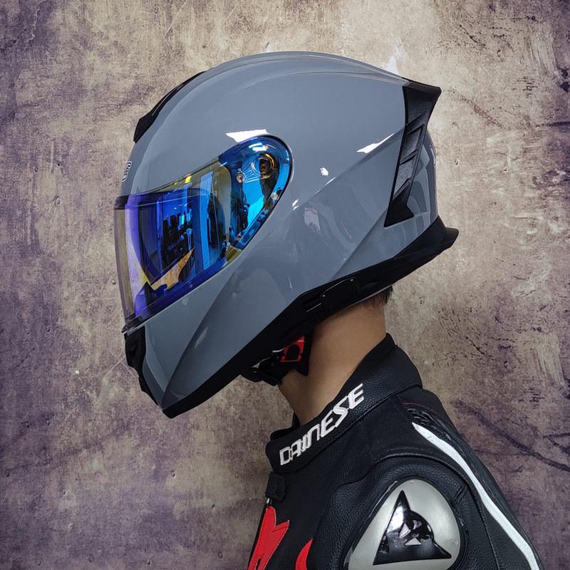 Dual Lens Motorcycle Helmet Motorcycle Travel Helmet Electric Vehicle Adult Safety Helmet