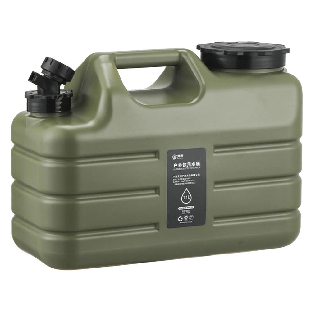 5-12L Camping Water Container Large Capacity Outdoor Water Bucket Portable Car Water Tank with Faucet for Camping Cooking Picnic