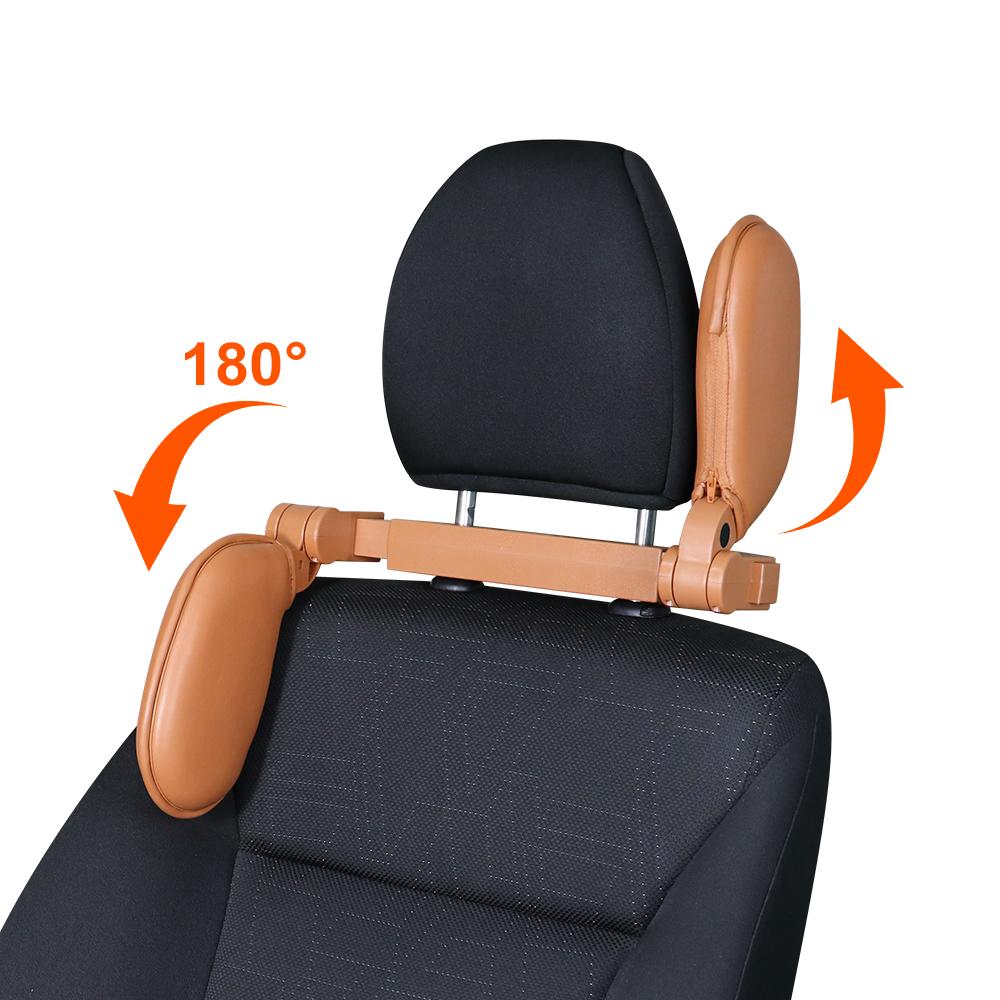 Memory Foam Car Headrest Side Pillows Neck Pillow Front Seat Headrest for Traveling