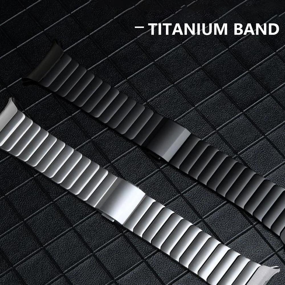 Magnetic Titanium Strap for Samsung Galaxy Watch Ultra 47mm Wristband Bracelet Replaced Accessories for Galaxy Ultra 47mm Band