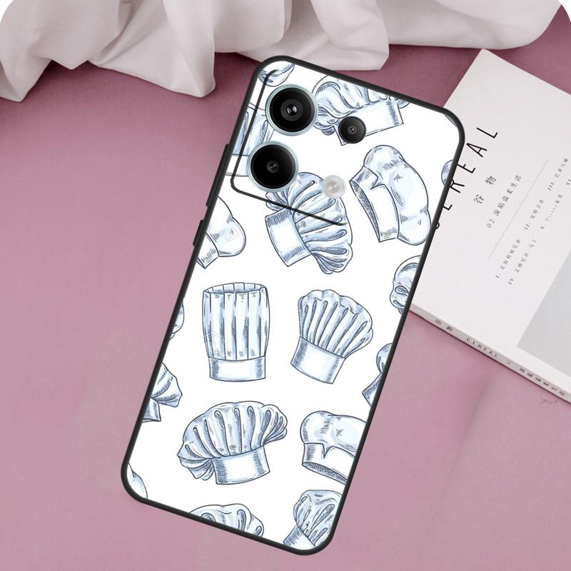 Etui Cook Chef do pieczenia dla Xiaomi Redmi Note 14 13 12 11 10 9 15 Pro Plus Redmi 14C 10C 12C 13C 15C 15 Pokrowiec