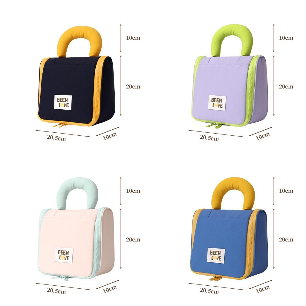 Cotton Candy Makeup Bag With Large Capacity Portable Handheld For Travel And Storage