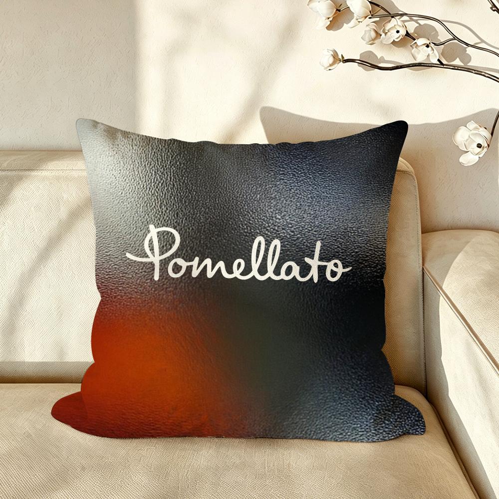 Brand PPomellato Cushion Cover Pillow Case Antidustmite Pillowcase Silky Short Plush Sofa Cushion Cover Hot