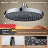 Top Spray Large Water Volume Pressurized Shower Showerhead, Pressurized Single Head Showerhead for Showering, Household Shower Showerhead