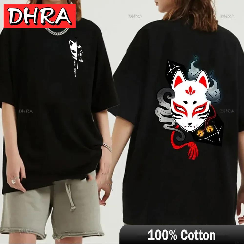 Japanese Anime Demon Slayer Graphic Zenitsu Shinobu TShirt Fashion Tanjiro Inosuke Zenitsu Womens T Shirt Men Tees Nezuko Tops